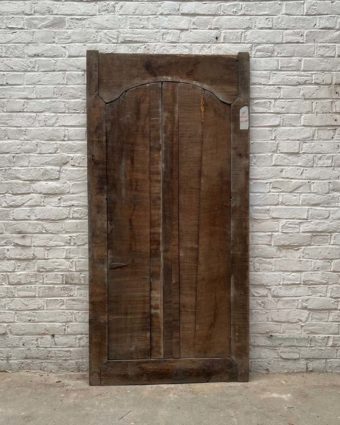 Porte de placard décapée style Louis XV 90x183cm back