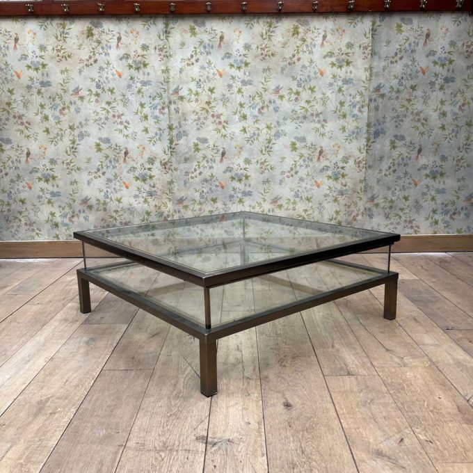 Table basse vintage par maison Jansen