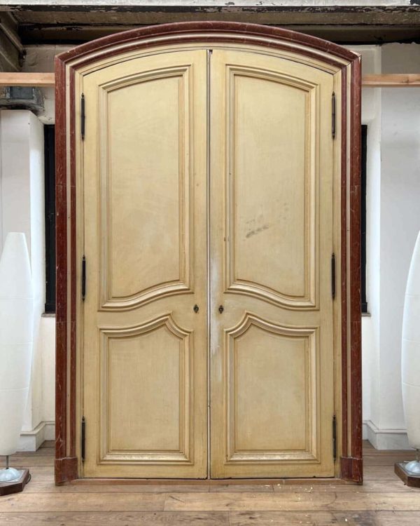 Double door marble front