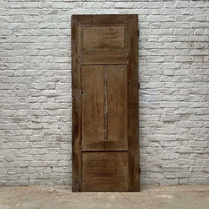 Antique stripped cupboard door 74x196.5cm back