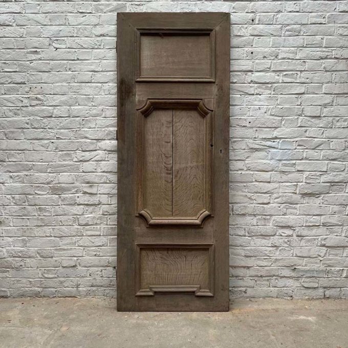 Antique stripped cupboard door 74x196.5cm
