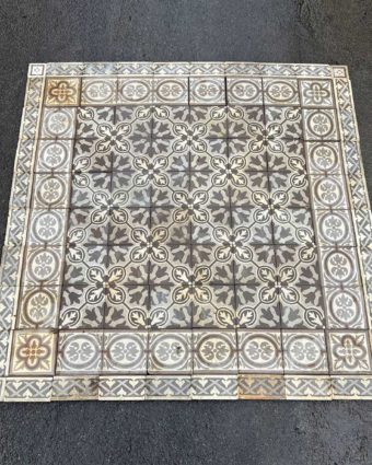 Batch of 500 m² cement tiles