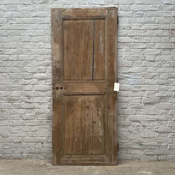 Antique stripped door 80x192cm back