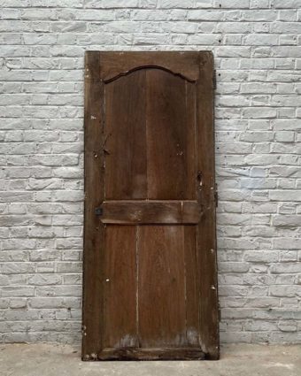 Porte de placard décapée style Louis XV 80x186x2,5cm back