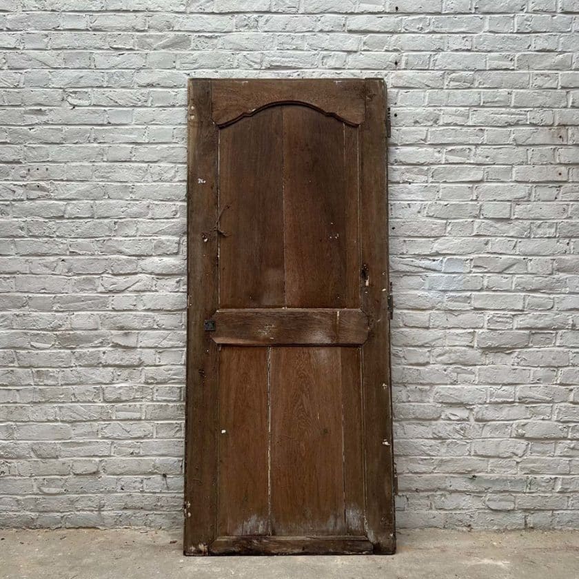 Louis XV style stripped cupboard door 80x186x2,5cm back