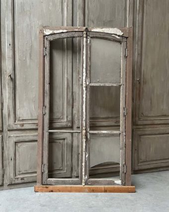 Double fenêtre avec bâti front