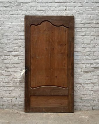 Porte de placard décapée style Louis XV 92x181cm