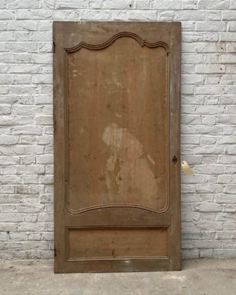 Porte de placard décapée style Louis XV 92x181cm
