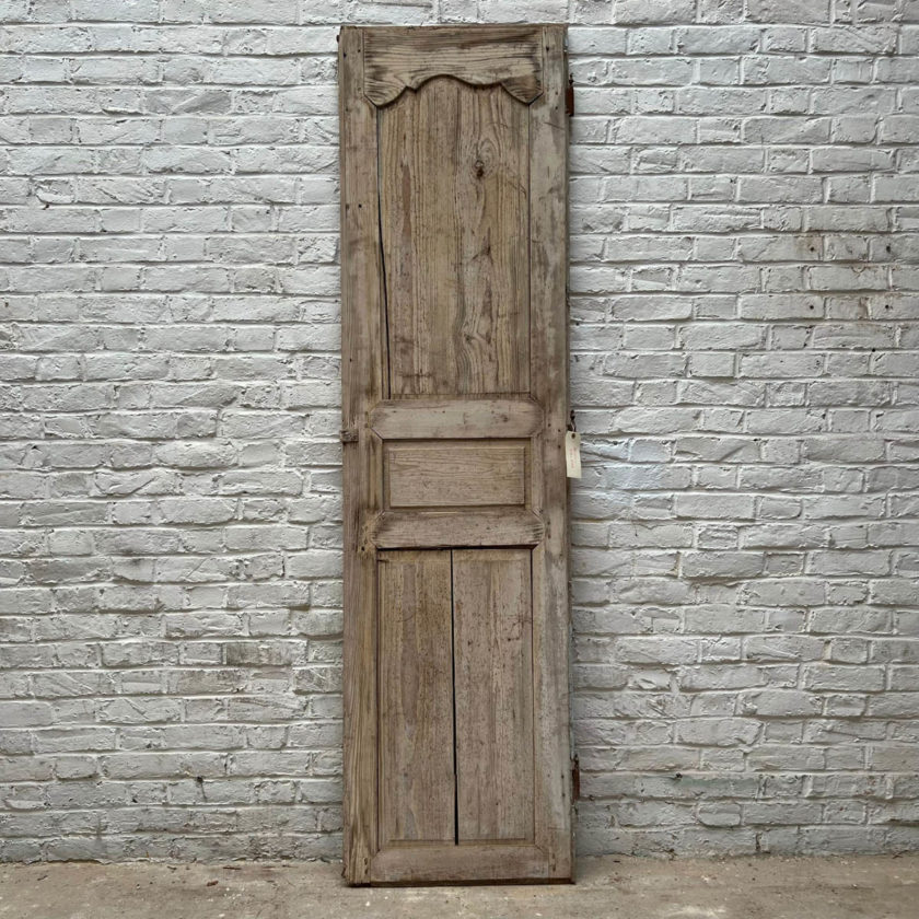 Louis XV style stripped cupboard door 59x219cm