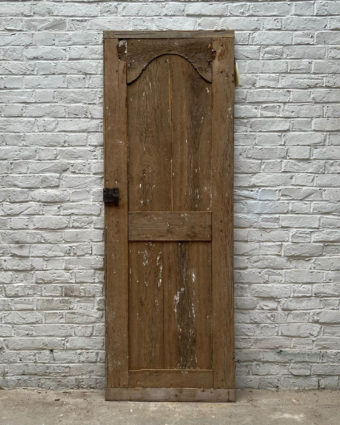 Porte de placard décapée style Louis XV 69x195cm