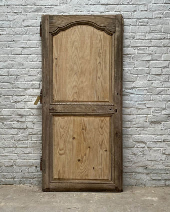 Porte ancienne décapée style Louis XV 89x194cm