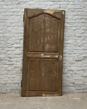 Porte ancienne décapée style Louis XV 87x185cm