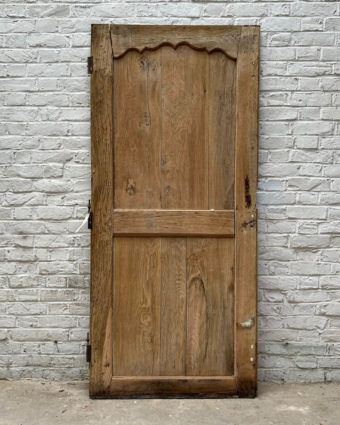 Porte de placard décapée style Louis XV 87x192cm