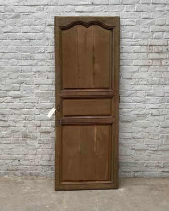 Porte de placard décapée style Louis XV 74x200cm
