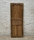 Porte de placard décapée style Louis XV 74x200cm