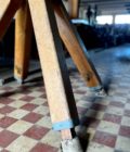 Antique pommel horse feet