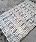 Frise de carreaux de ciment de style art nouveau 3,36m