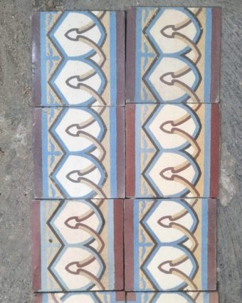 Cement floor tiles 1.9m², 1m