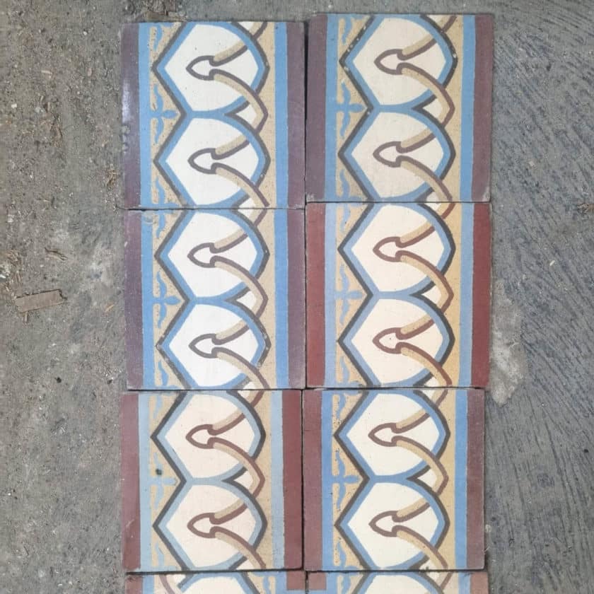 Cement floor tiles 1.9m², 1m