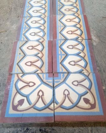 Carreaux de ciment 1,9m²