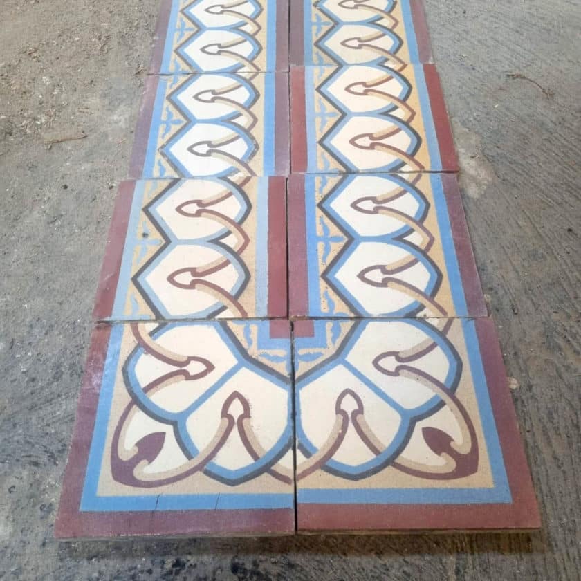 Cement floor tiles 1.9m², 1m