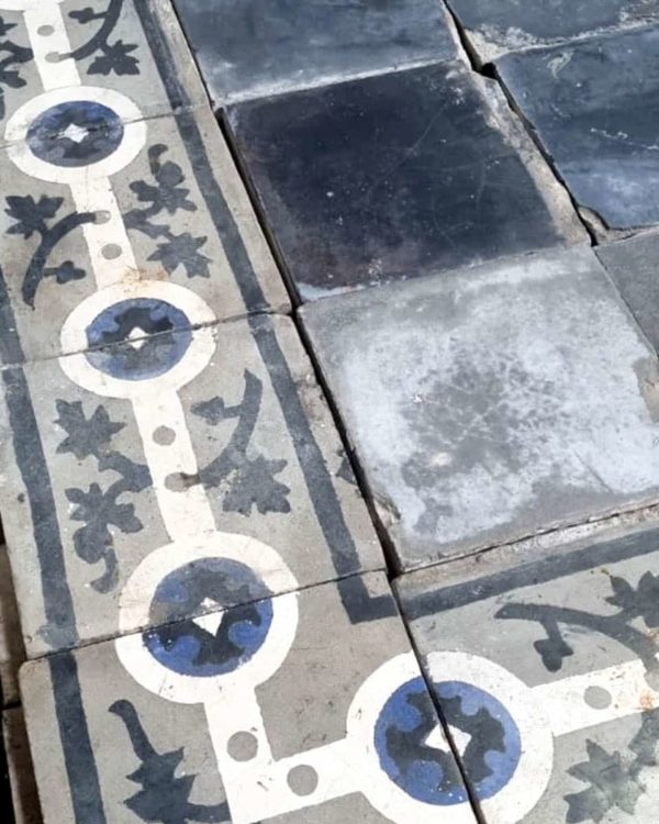 3m² cement tiles