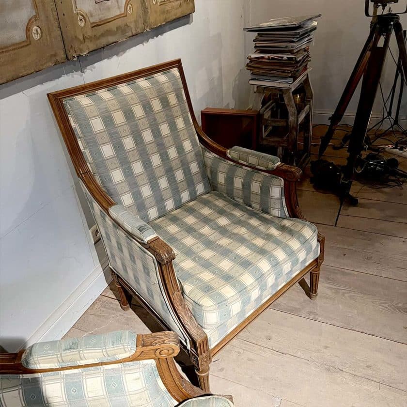 Paire de bergère Louis XVI top