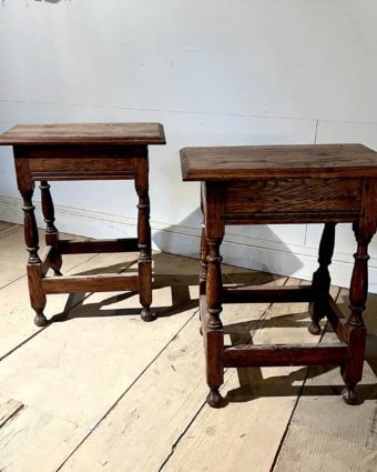 Paire de tabouret
