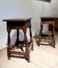 Paire de tabouret side