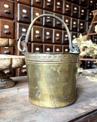 Brass champagne pitcher