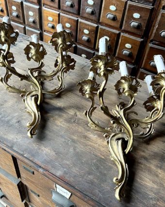 Paire d'applique de style Louis XV top