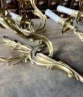 Paire d'applique de style Louis XV down