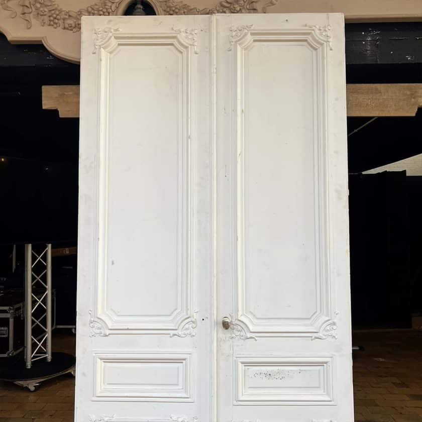 Louis XV double door 140x273 cm back top