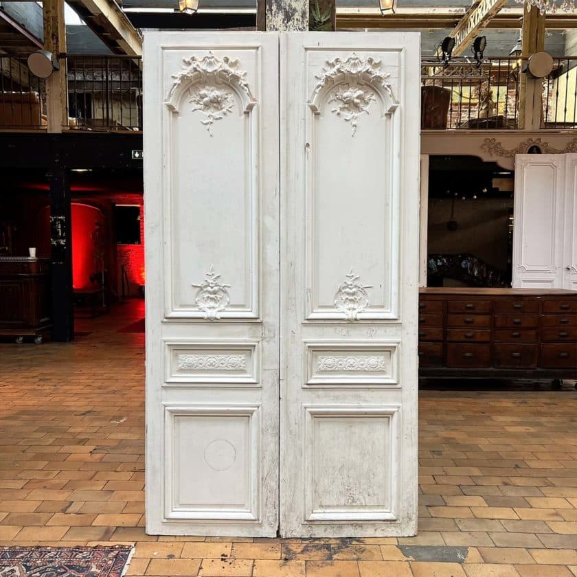 Louis XV double door 140 x 254 cm back