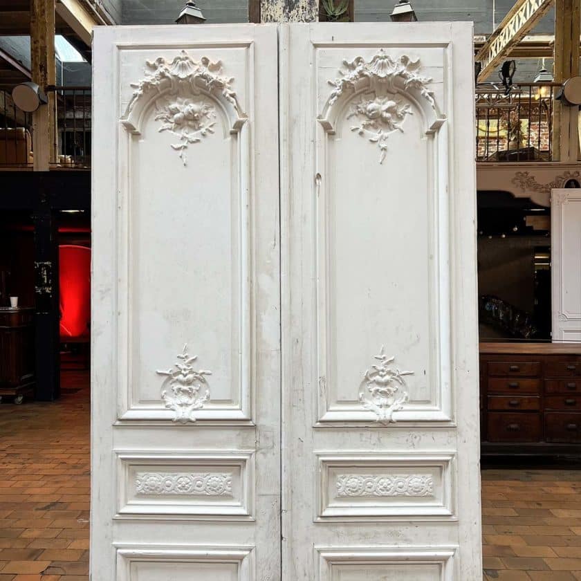 Louis XV double door 140 x 254 cm back top