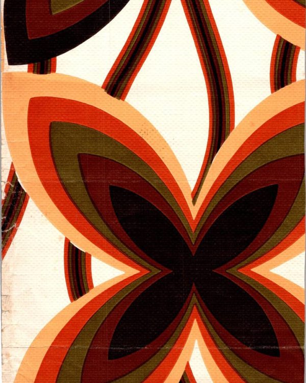 48m² antique wallpaper
