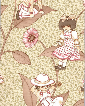 12m² antique wallpaper