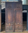 Double porte cochère de style Napoléon III 190x333x12cm
