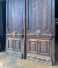 Double porte cochère de style Napoléon III 190x333x12cm