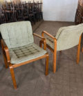 Lot paire de fauteuils vintage