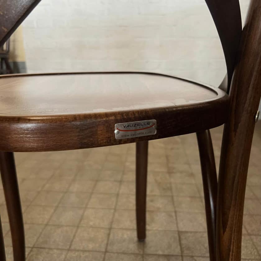 Set of thonet-style bistro chairs