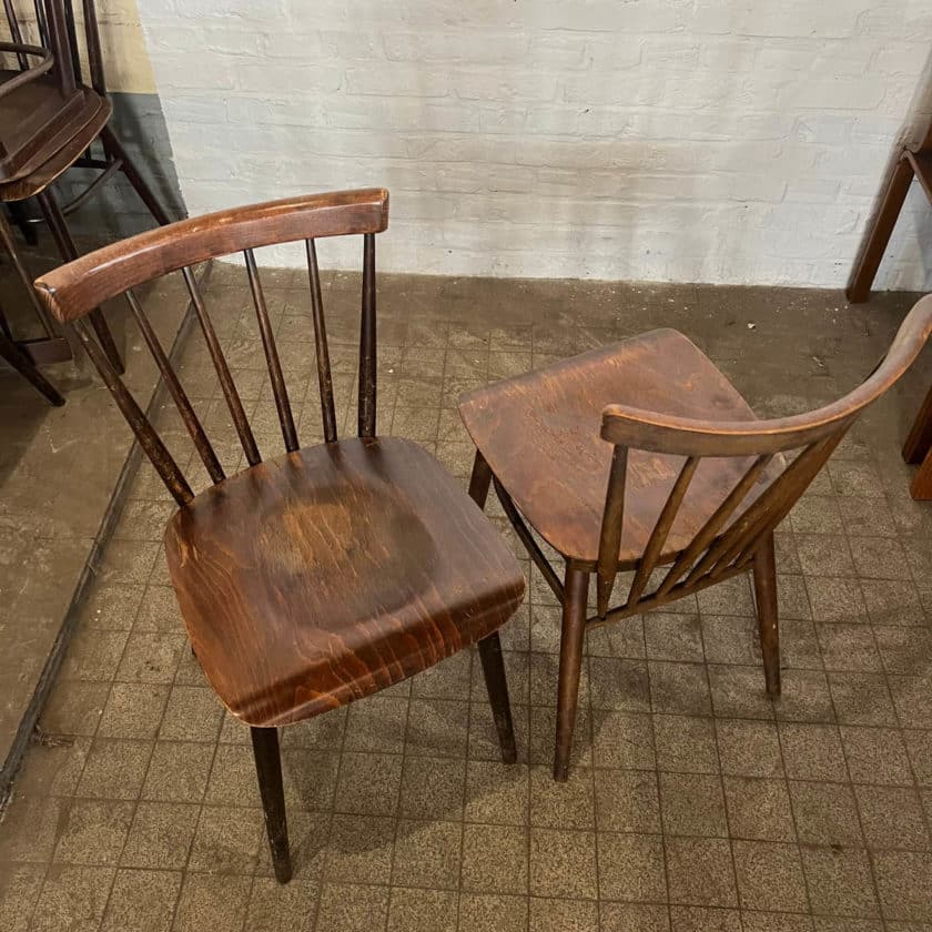 Set of bistro chairs