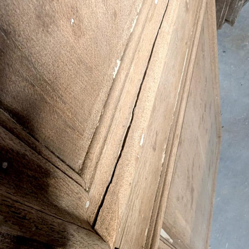 Antique stripped oak door 83x196cm