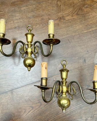 Pair of sconces