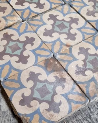 7m² cement tiles