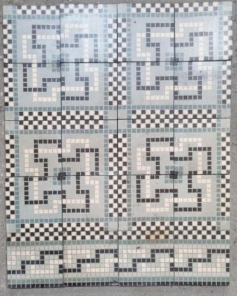 Cement tiles, mosaic pattern 1.6m² (1.6 sq. ft.)