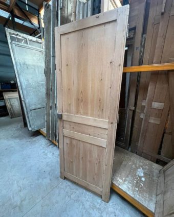 Porte de placard décapée style haussmannien 85x226cm