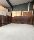 Boiserie en chêne style Louis XV, 10m linéaire