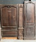 Boiserie en chêne style Louis XV, 10m linéaire