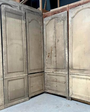 Louis XV style oak panelling, 6m linear